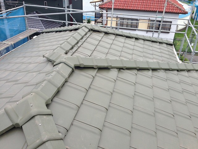 葺き替え工事施工後